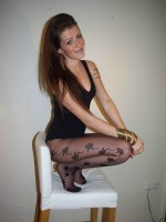 Private pics of girls in patterned pantyhose