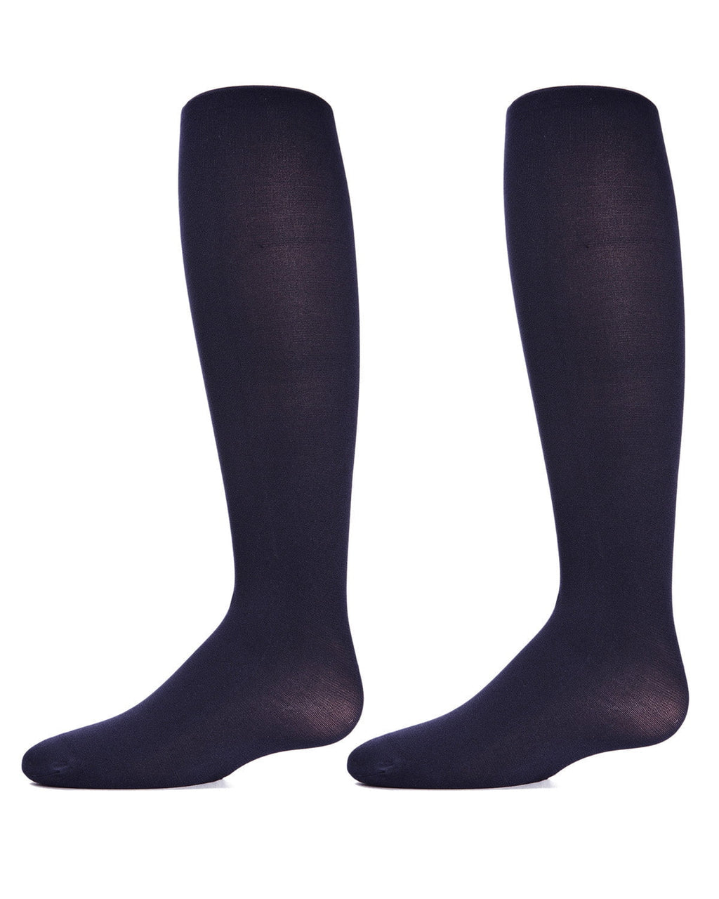 2 Pair Pack Essentials Nylon Tights - Girls - Female, 10-12, Black