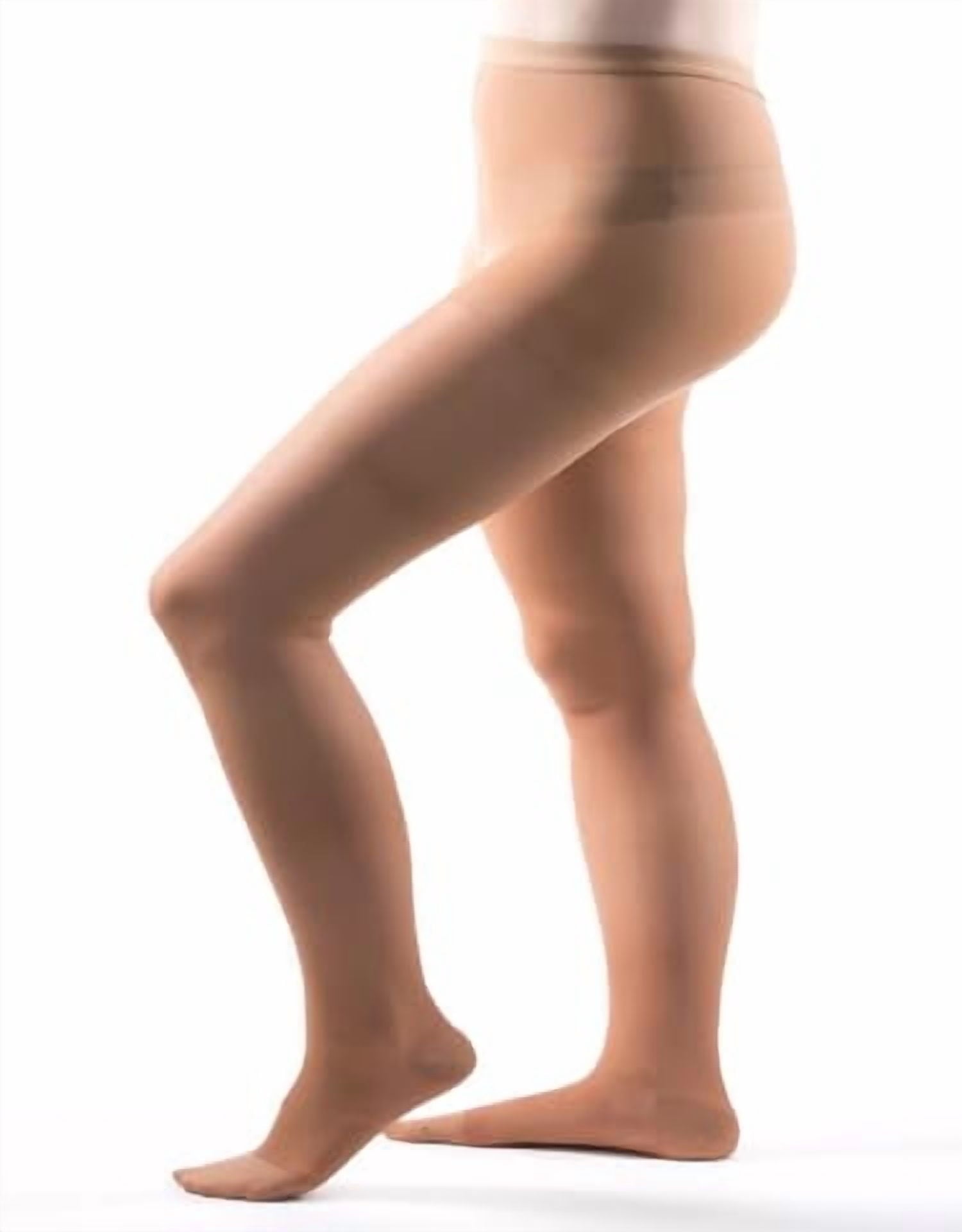 Allegro 8-15 mmHg Essential 83 Sheer Support Compression Pantyhose - Comfortable Women's Compression Hose with Closed... - Image 3