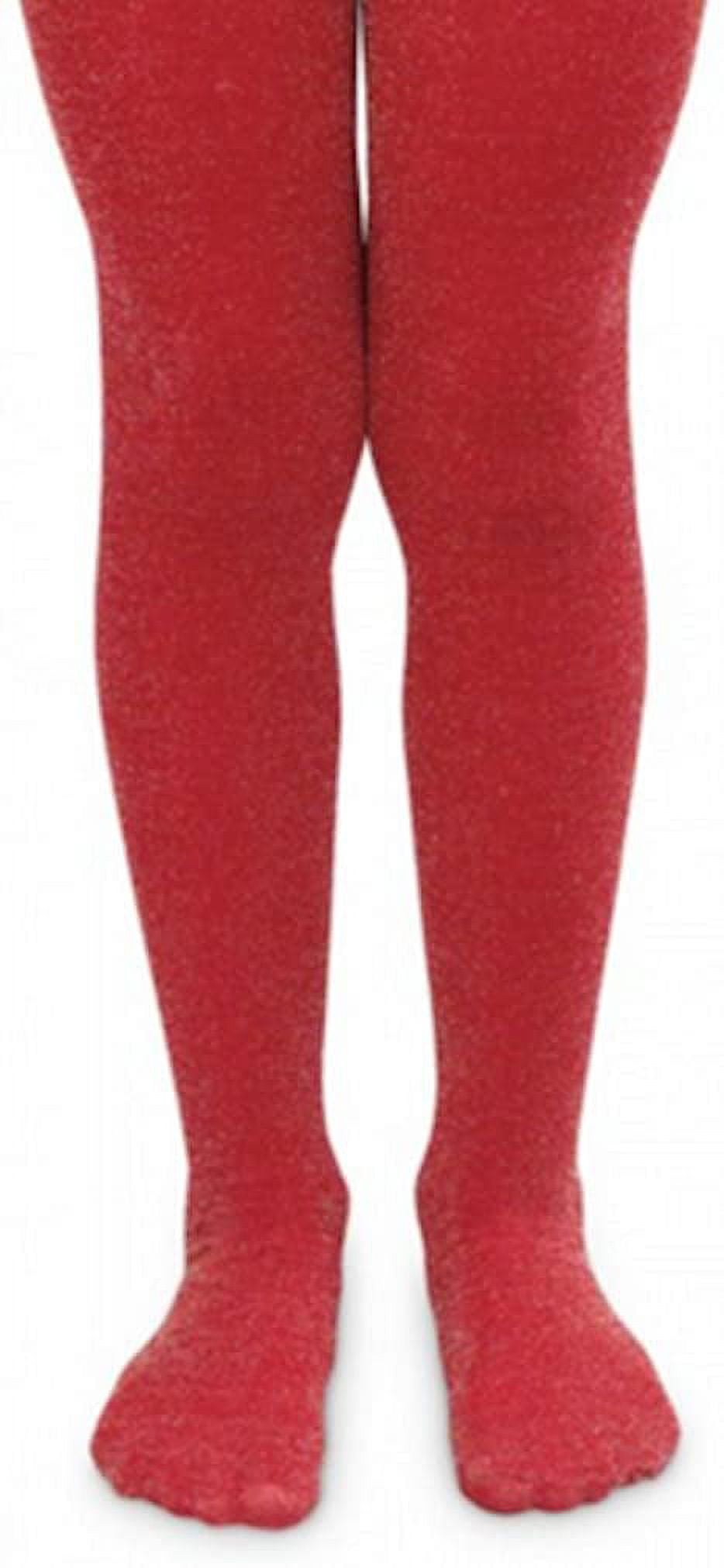 Girls Sparkly Tights in sizes to fits girls 1 to 14 years - Image 2