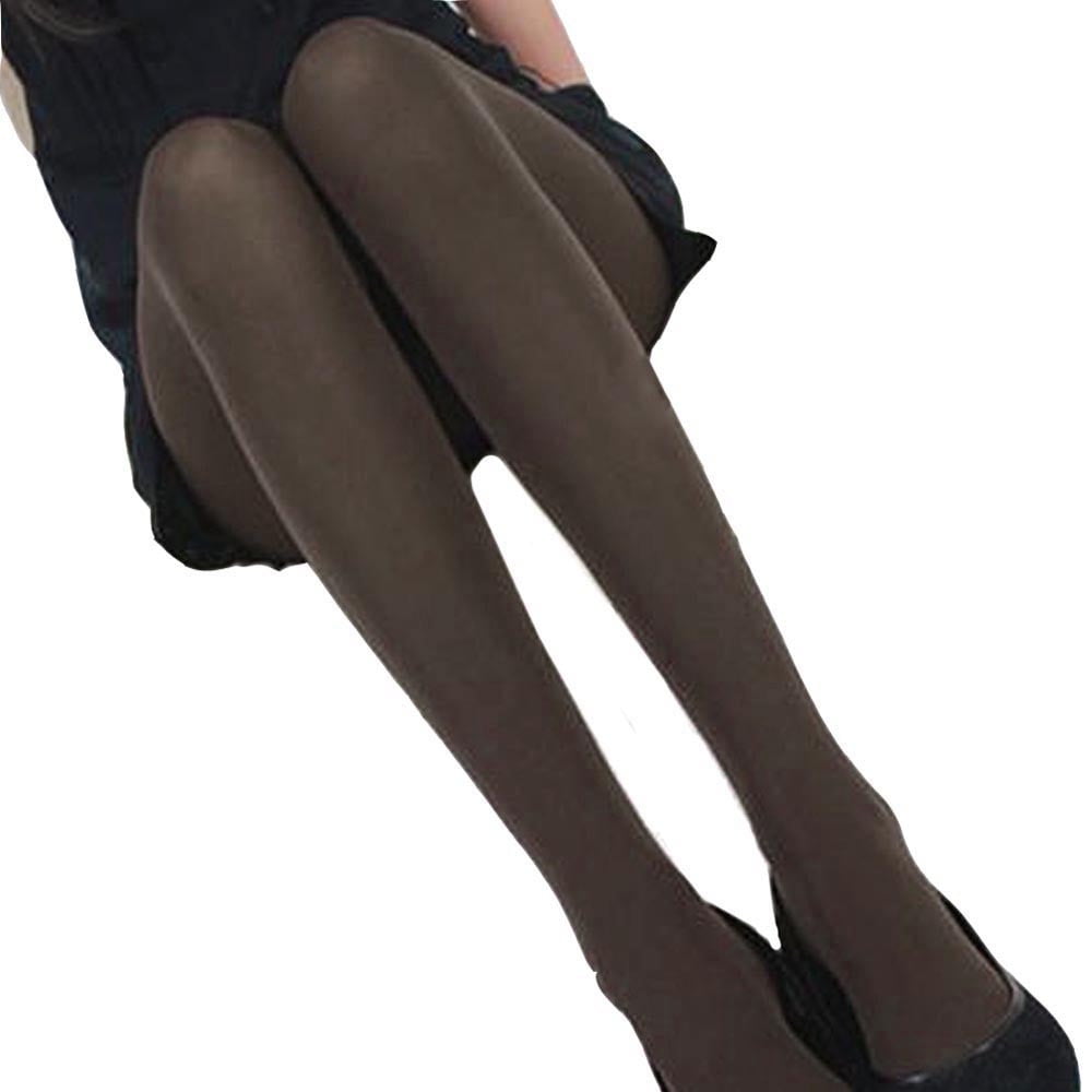 Women's Opaque Tights in Candy Colors Autumn Wear Stretch Comfort Leggings - Image 3