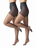Women's Sheer Support Pantyhose, 30 Denier Sheer, 2-Pack, Sizes S-3XL