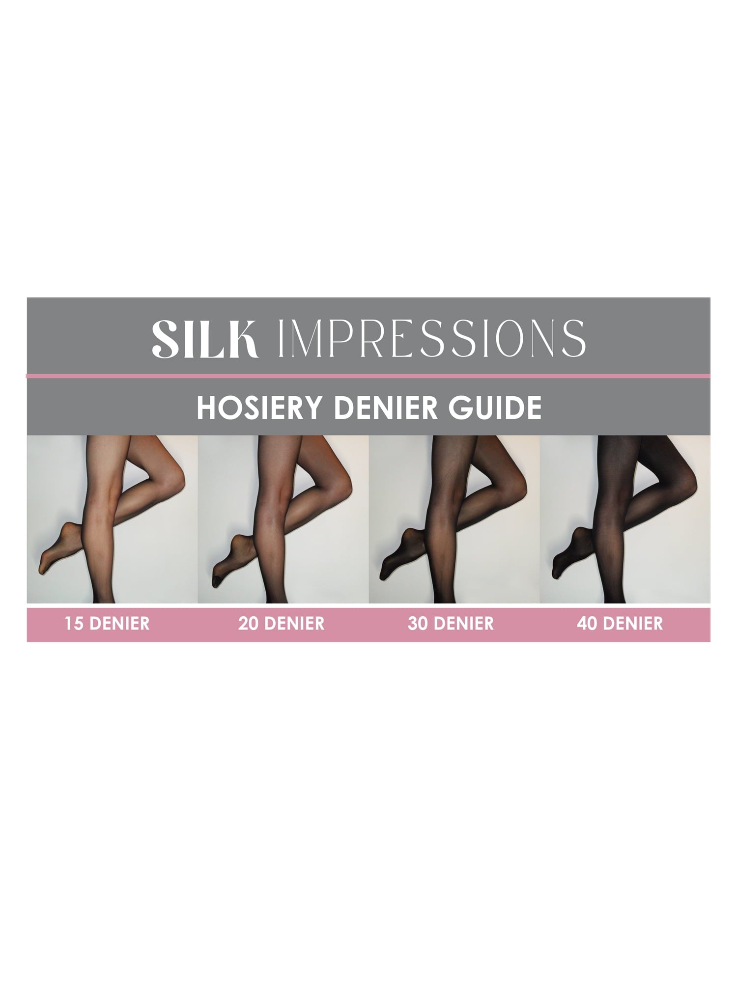 Women's Control Top Pantyhose, 20 Denier Sheer, 4-Pack, Sizes S-3XL - Image 3
