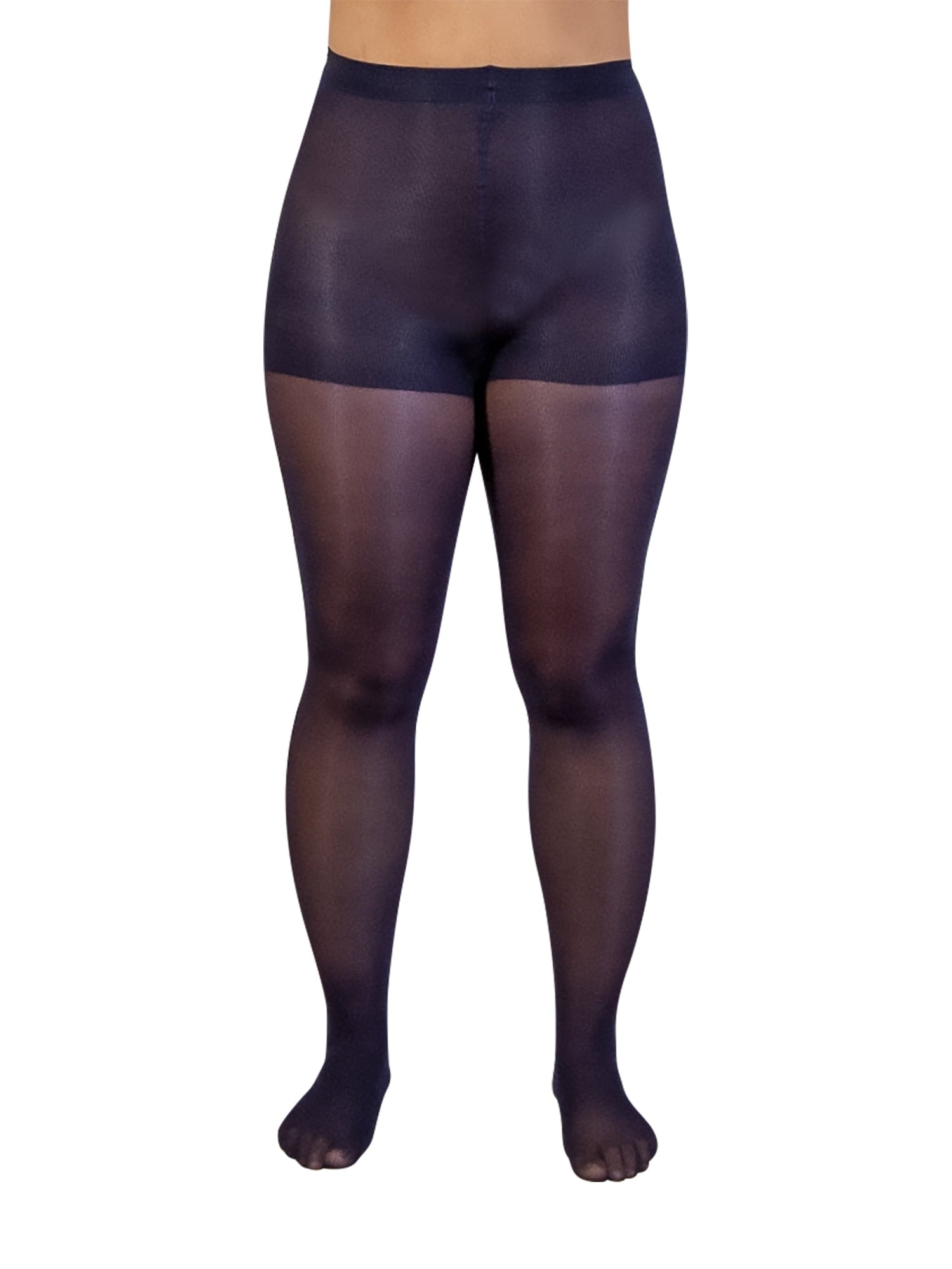 Opaque Control Top tights - 2 pair pack