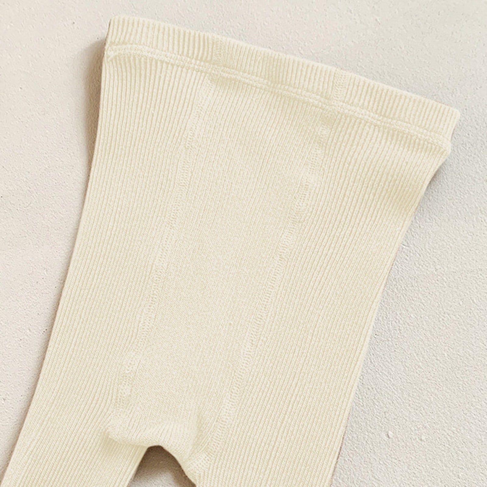 Little Girls Tights Girls Knited Tights Cotton Warm Leggings Girls Leggings with Feet Winter Tights for Big Girls 4-5 Years - Image 4