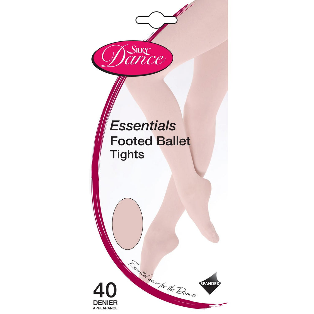 Womens Dance Essential Full Foot Tights (1 Pair)