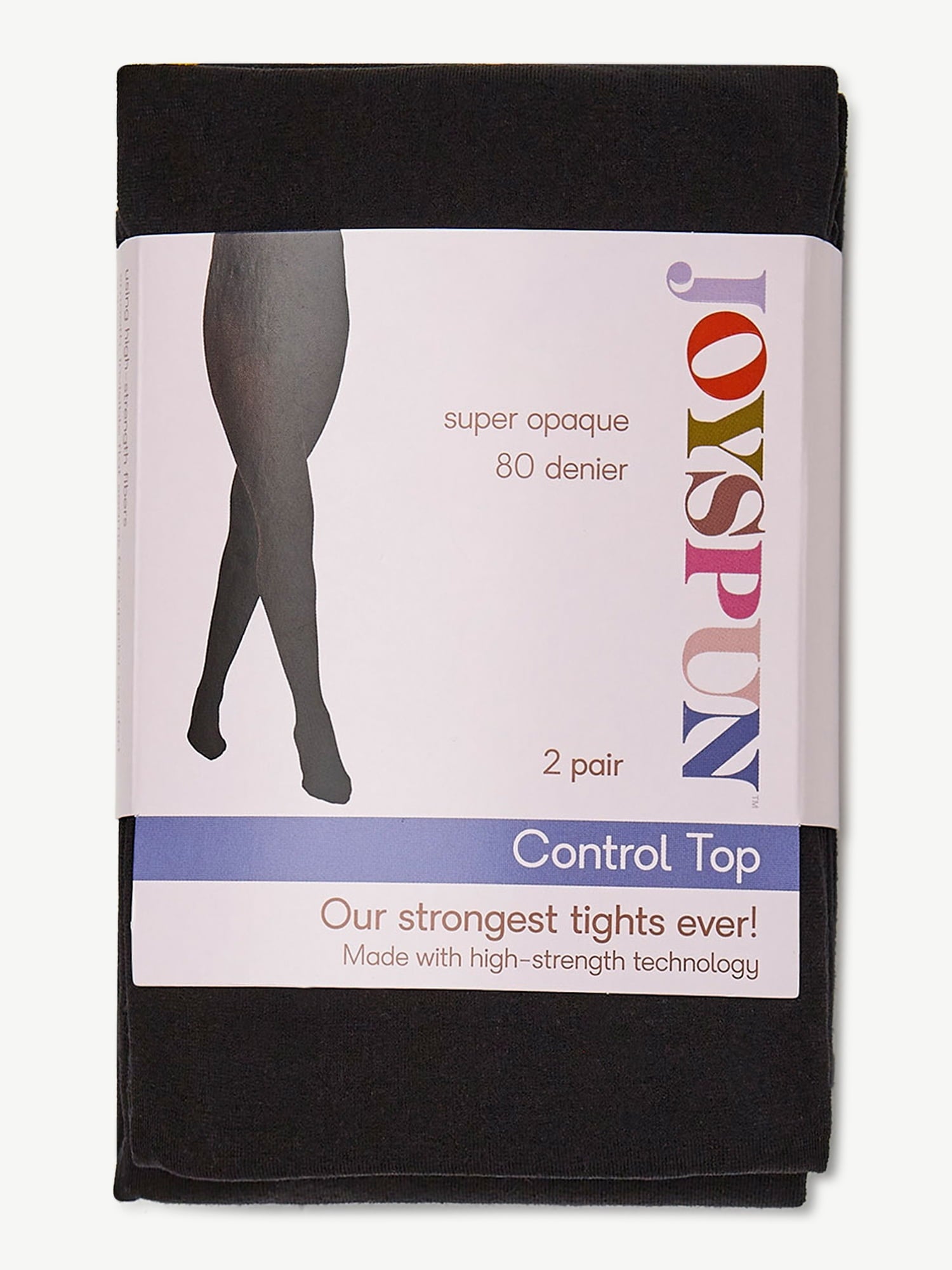 Women's Super Opaque Tights, 2-Pack, Sizes S-3XL