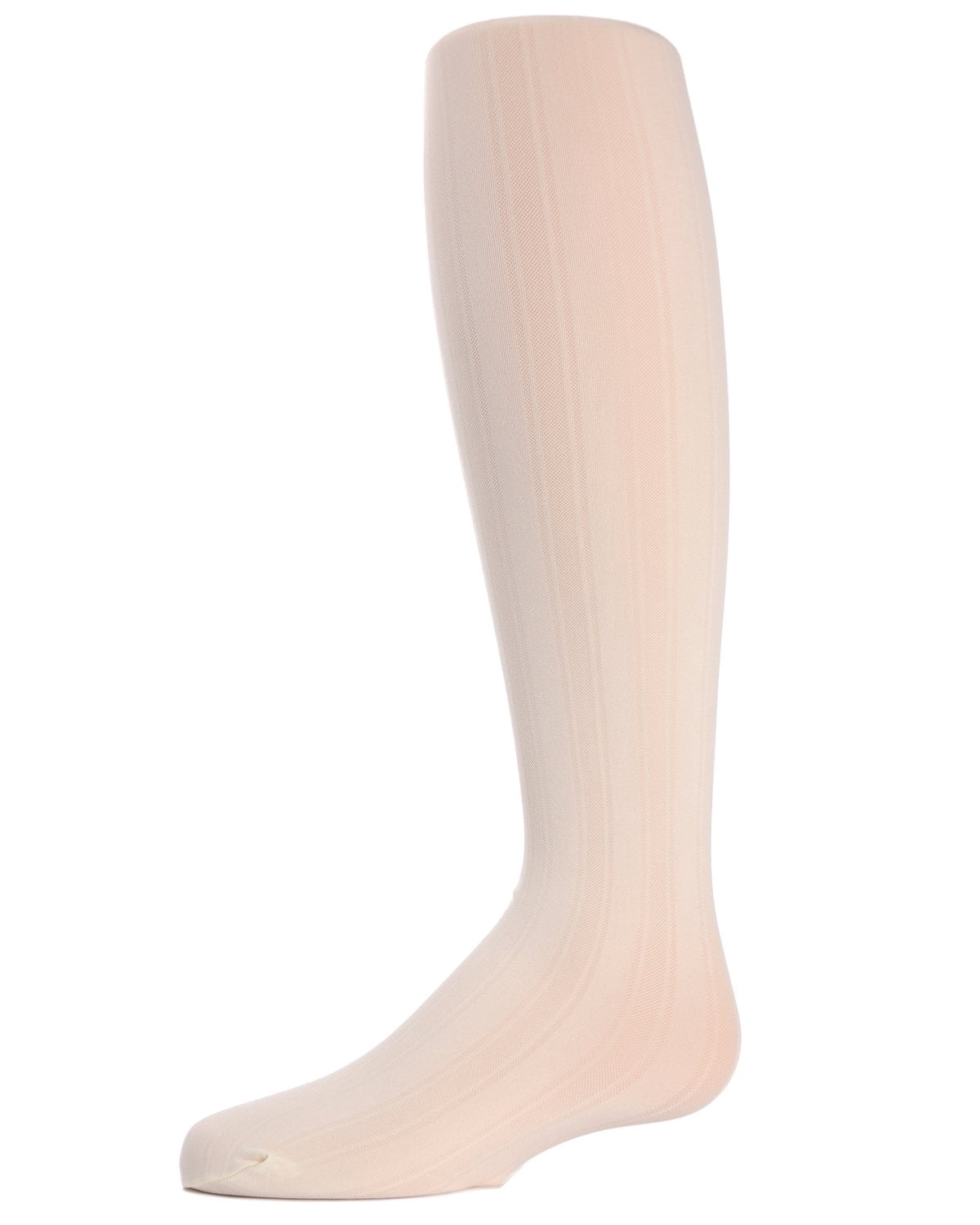 Essentials Vertical Stripe Tights - Girls - Female, 10-12, Black - Image 2
