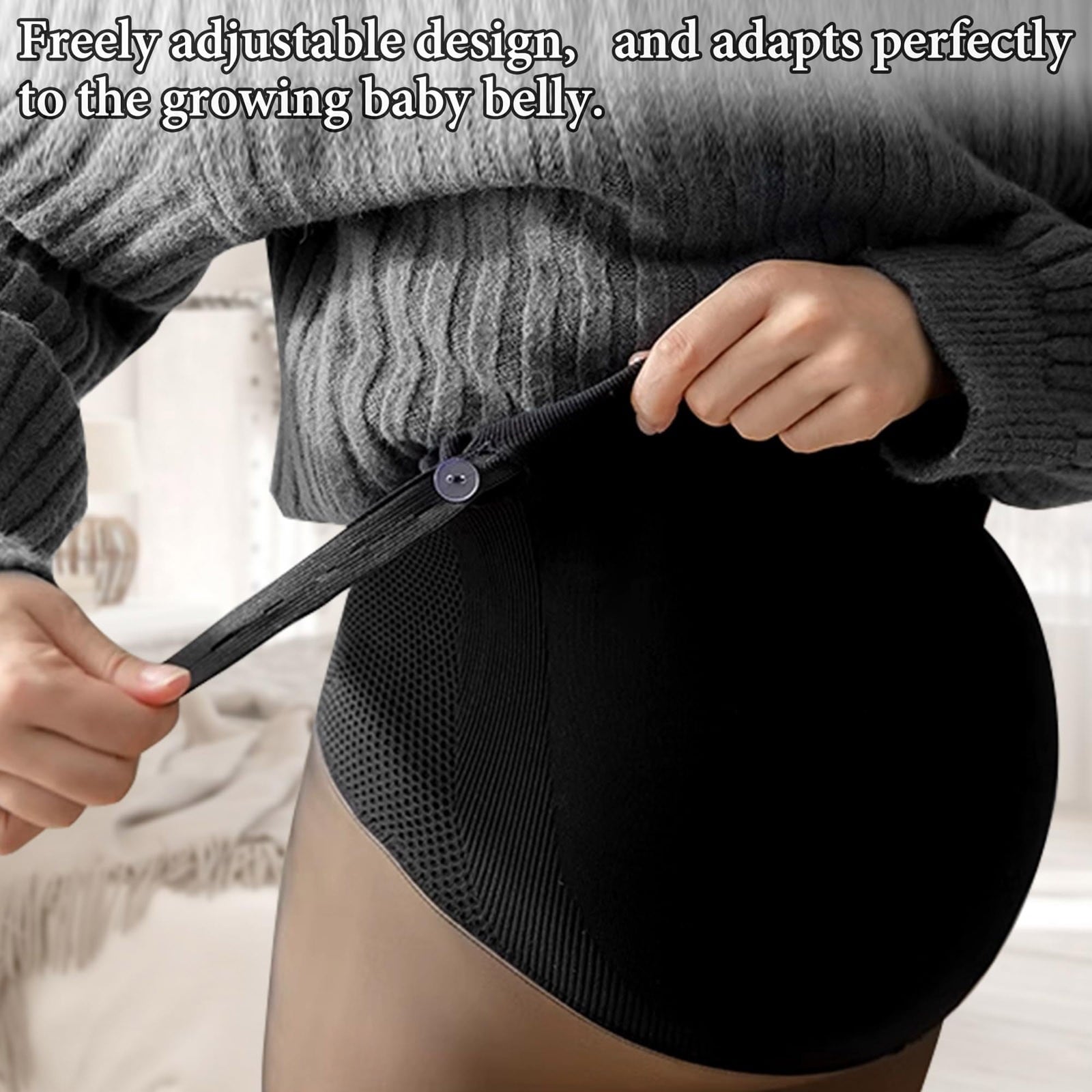 Women's Basic Casual Comfort High Elasticity Solid Thick Warm-Lined Winter Tights Pantyhose for Outfits with Dresses ... - Image 5