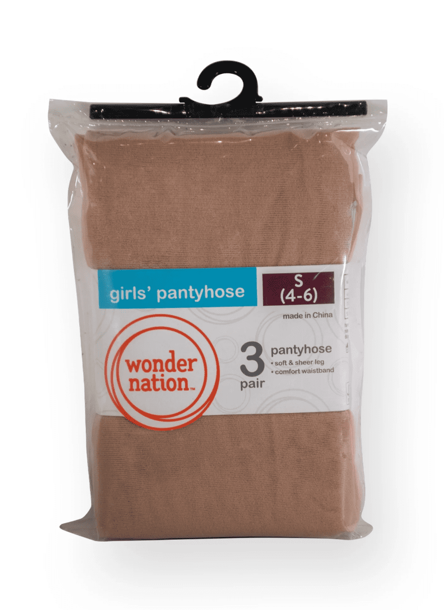 Girls' Sheer Pantyhose, 3 pack, Sizes 4-16 - Image 3