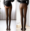 Women's Basic Casual Comfort High Elasticity Solid Thick Warm-Lined Winter Tights Pantyhose for Outfits with Dresses ...