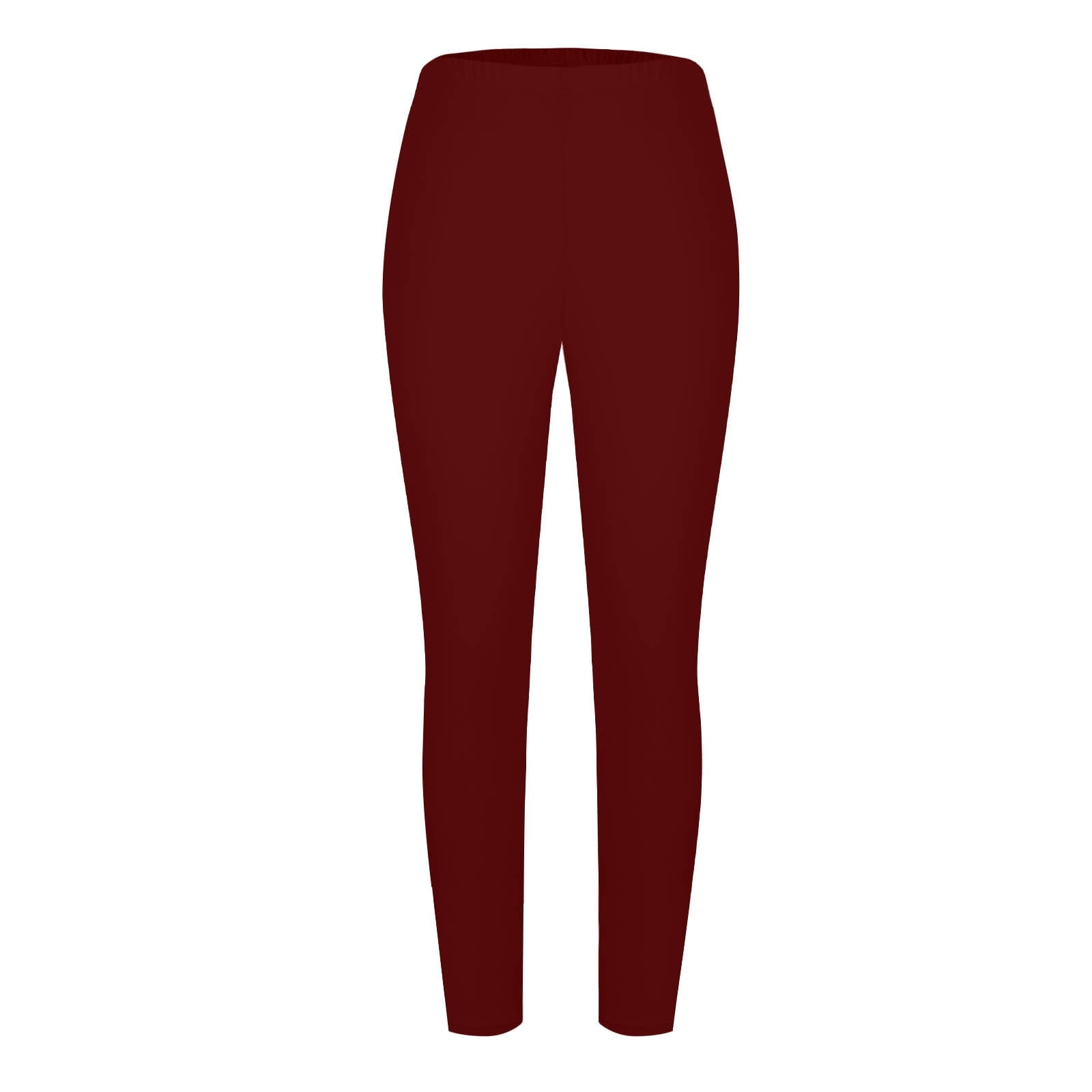 Plus Size Leggings for Women Stretch High Waisted Butt Lifting Shapewear Tights Non See Through Thermal Bottom - Image 4