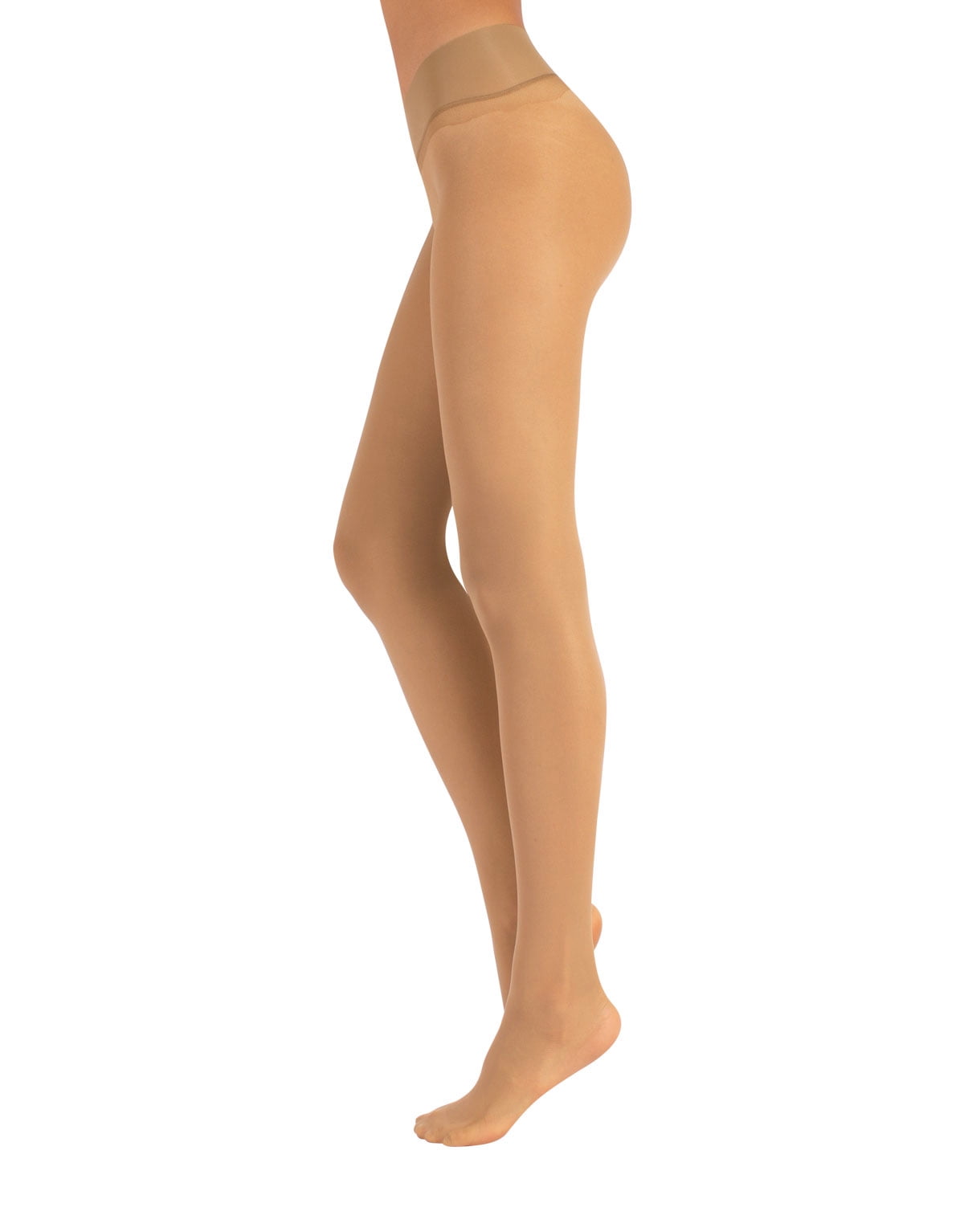 Seamless Sheer Tights with Comfortable Waistband, 15 Dernier Pantyhose (XX-Large, Skin) - Image 5