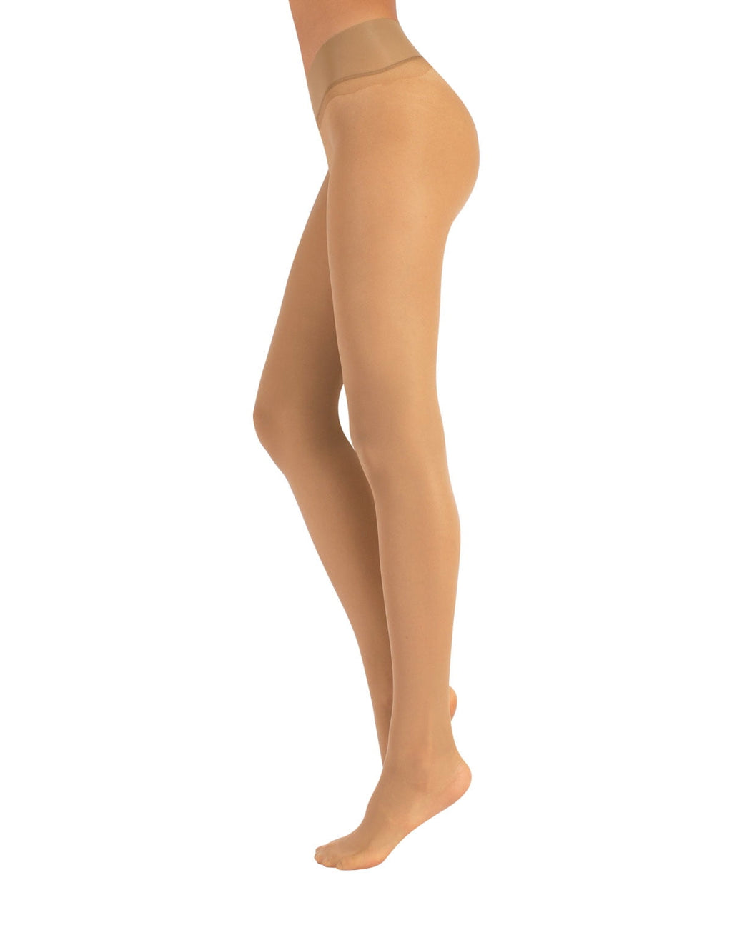 Seamless Sheer Tights with Comfortable Waistband, 15 Dernier Pantyhose (XX-Large, Skin) - Image 5