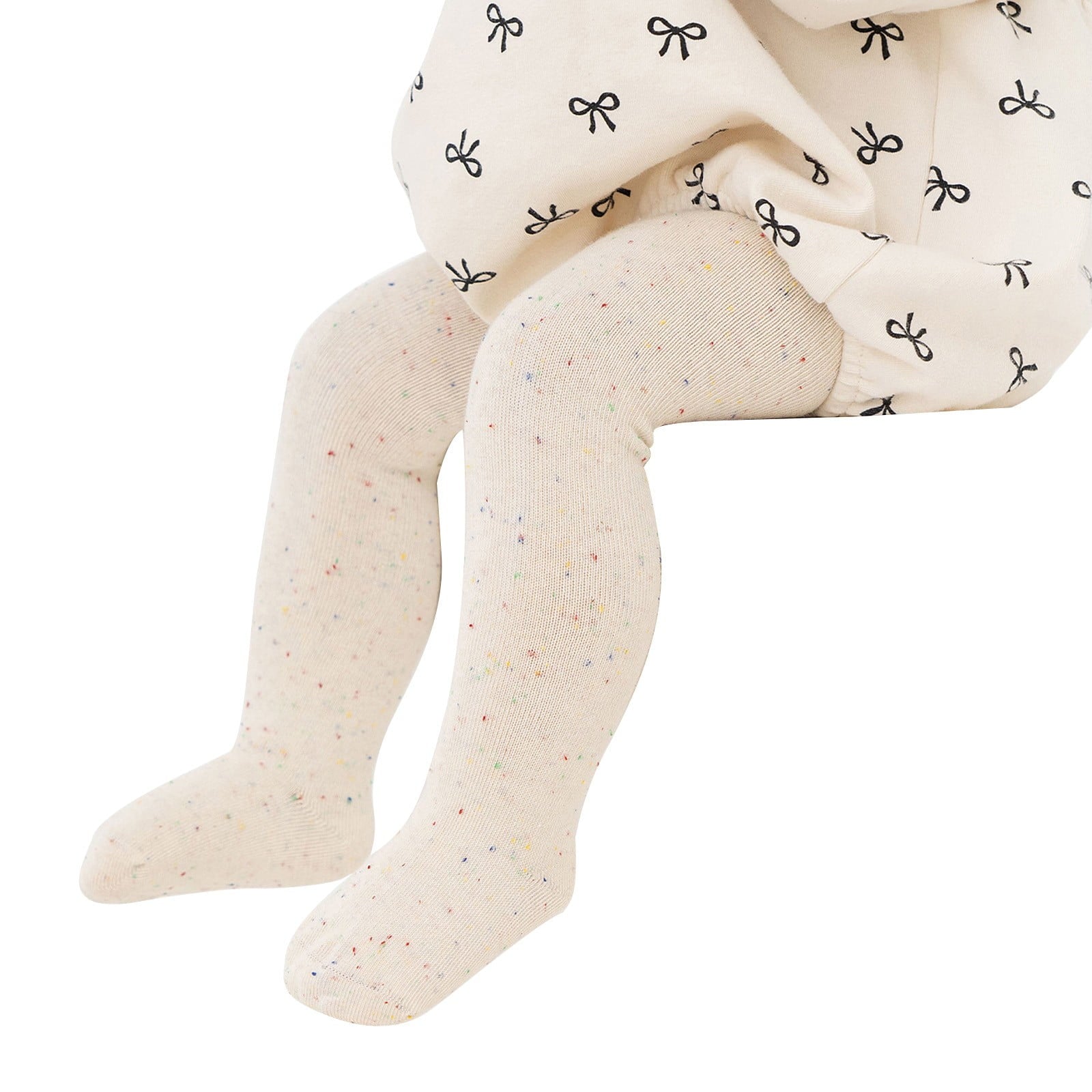 Toddler Girls Ribbed Tights Footed Thick Cable Knit Leggings High Waist Soft Pantyhose Lightweight Cozy Stocking Warm... - Image 5