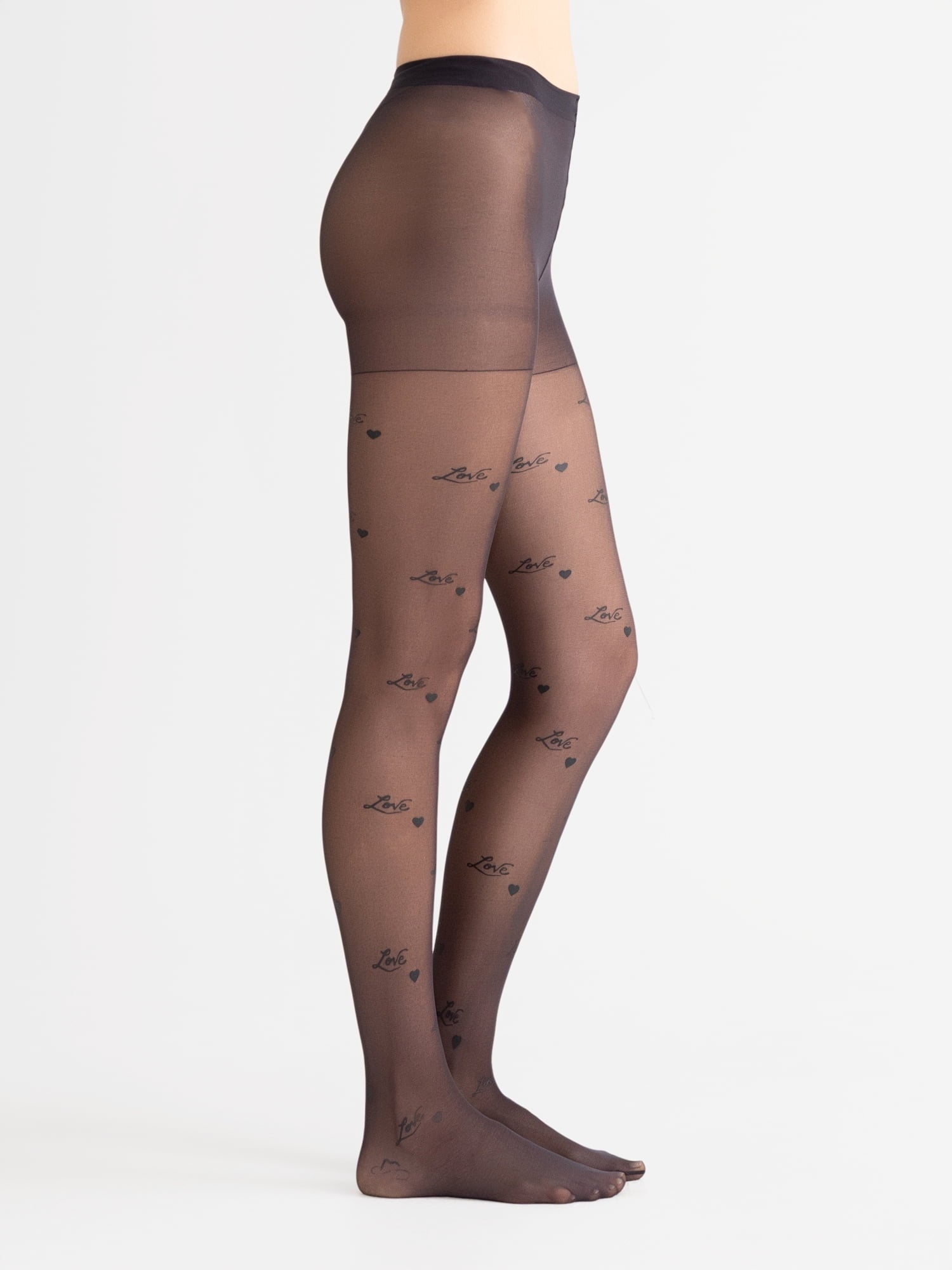 Sheer Black Tights, 1-Pack, Sizes