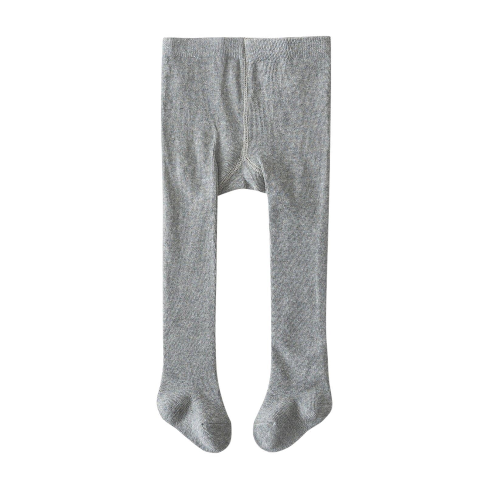 Baby Girls Tights Leggings Cable Knit Toddler Winter Socks Newborn Cotton Stockings Pants Grey 0-9 Months