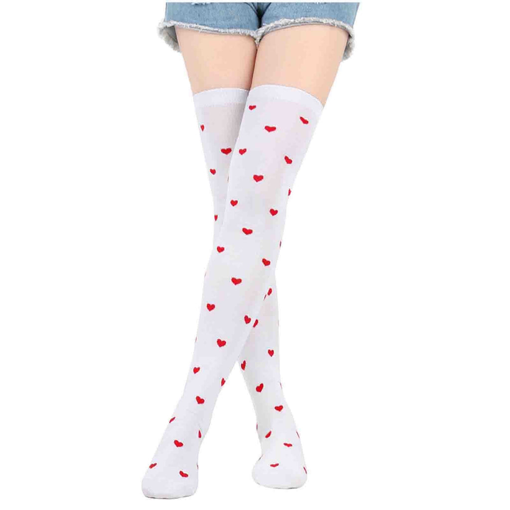 Socks High Quality Healthy Fabric Women Over Knee Thigh High Socks Plus Size Tube Leg Warmers Stocking Cotton Long So...