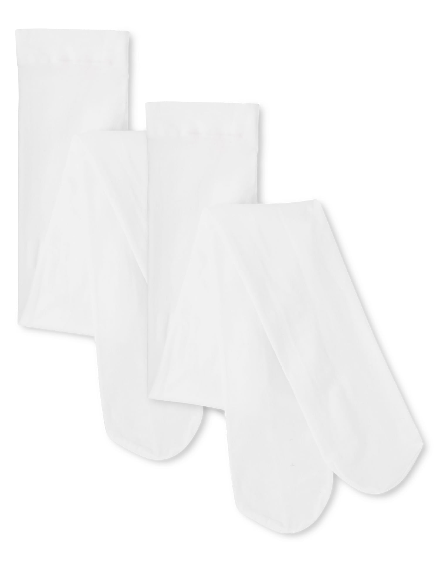 Girls Layering Microfiber Tights, 2-Pack, Sizes 4-16
