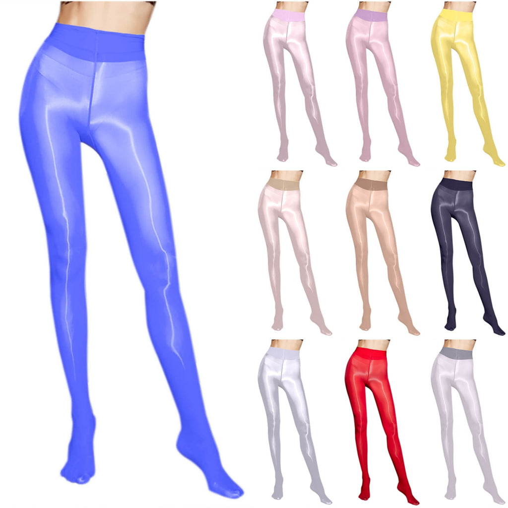 For Women,Support Control Top Sheer ,Compression,Invisable,Opaque,Solid,Nylon,Spandex,Blue,M(US:6)
