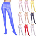 For Women,Support Control Top Sheer ,Compression,Invisable,Opaque,Solid,Nylon,Spandex,Blue,M(US:6)