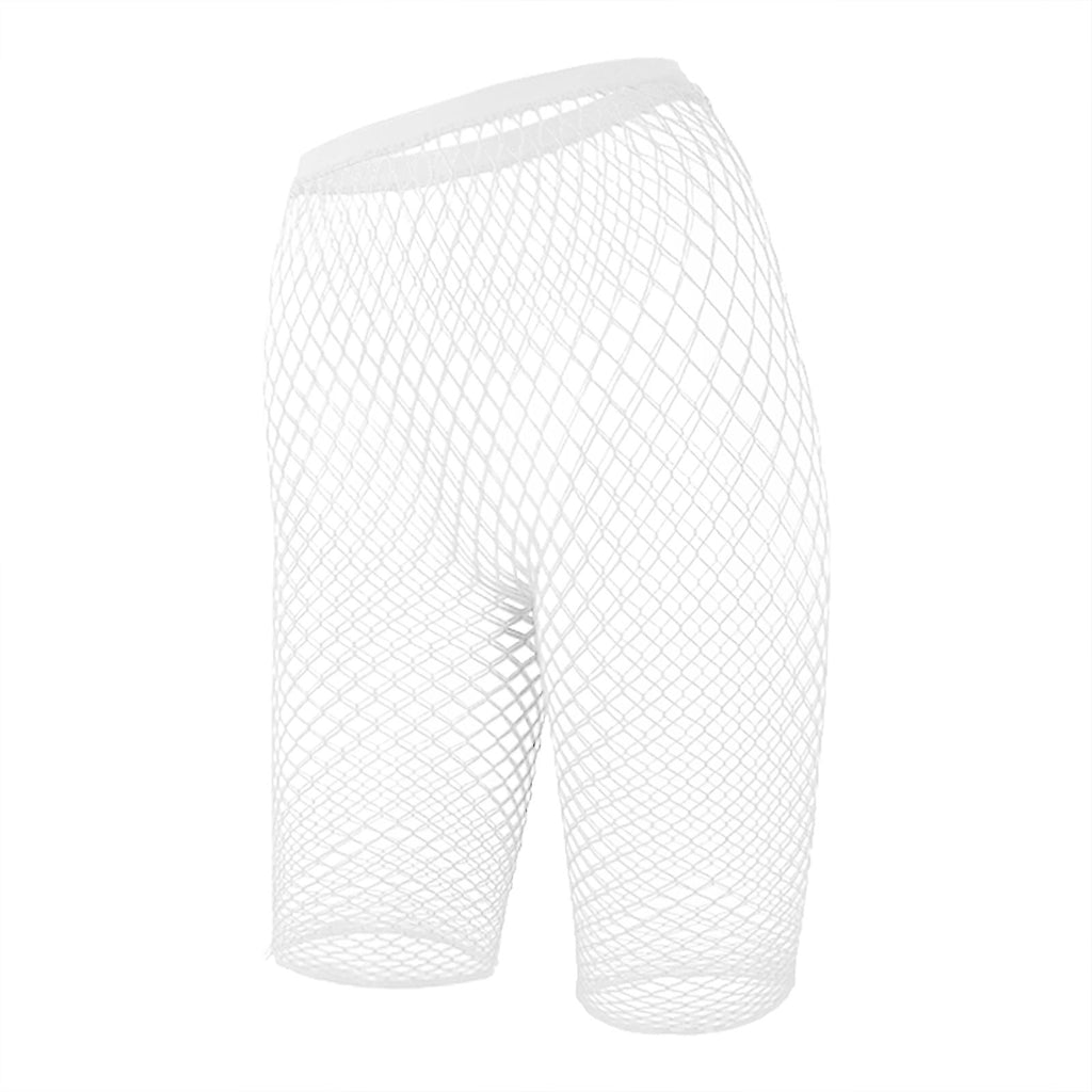 Fishnet Tights Women's Sexy Fashion Hollow Out See Through Mid Calf Fishnet Socks Bottoming Socks (Middle To Big Net)... - Image 4