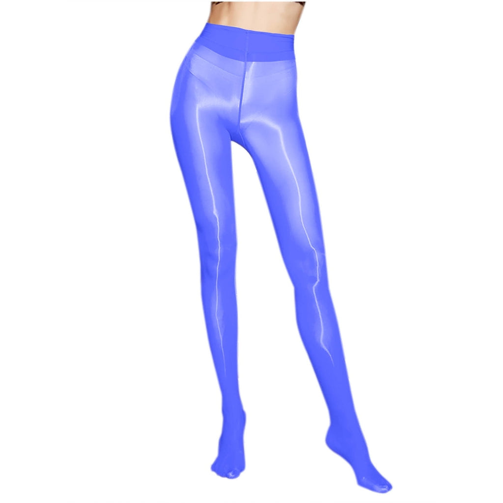 For Women,Support Control Top Sheer ,Compression,Invisable,Opaque,Solid,Nylon,Spandex,Blue,M(US:6) - Image 2
