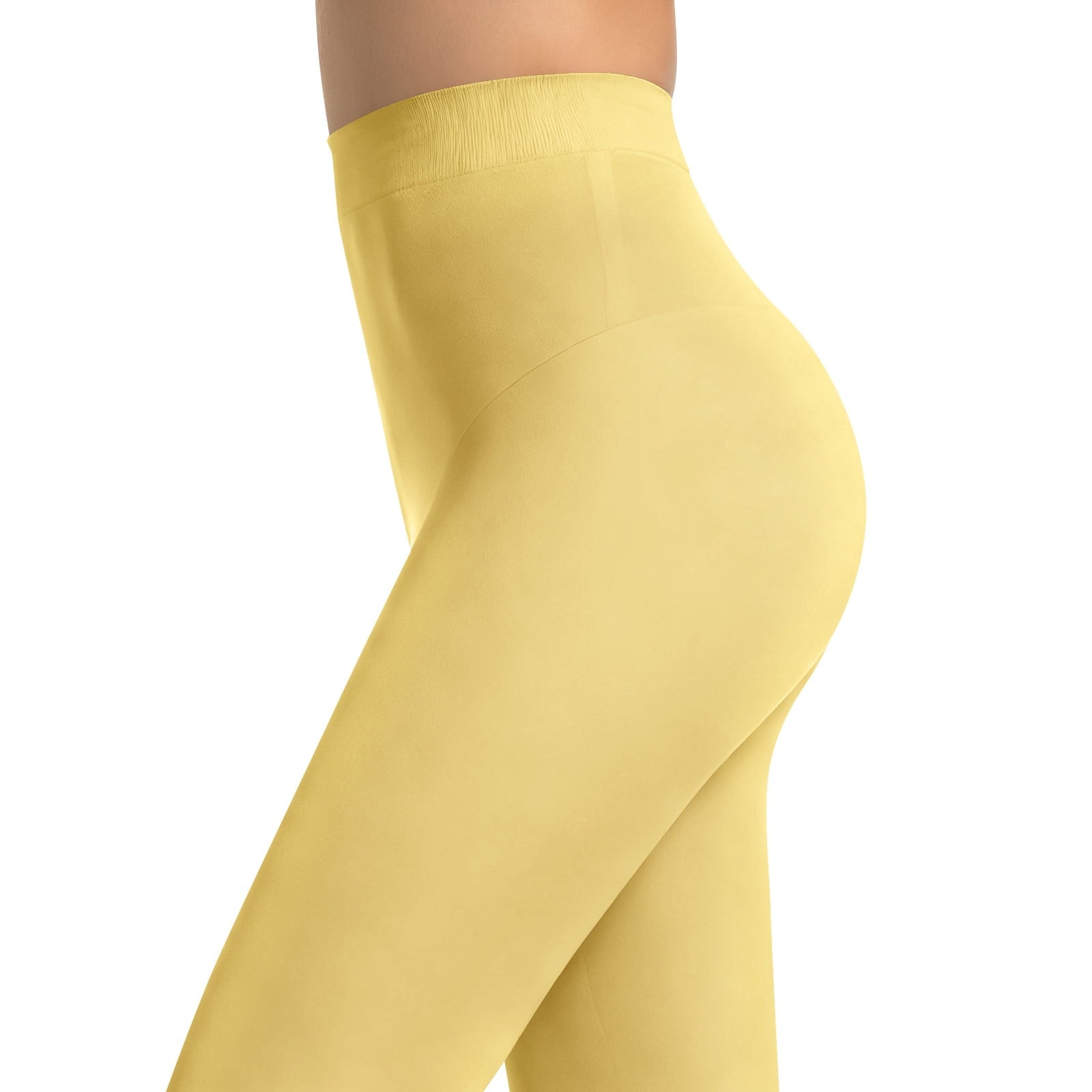 Women's Plus Size Dance Tights 40D Seamless Performance Leggings Nude Tone & Colorful Opaque Pantyhose For Ballet Aer... - Image 3