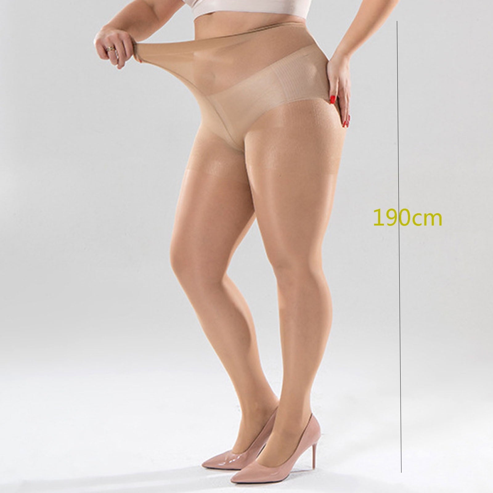 Stockings For Women Pantyhose Women Control Top Pantyhose With Run Light Support Legs Sheer Tights Extra Fat Stocking...
