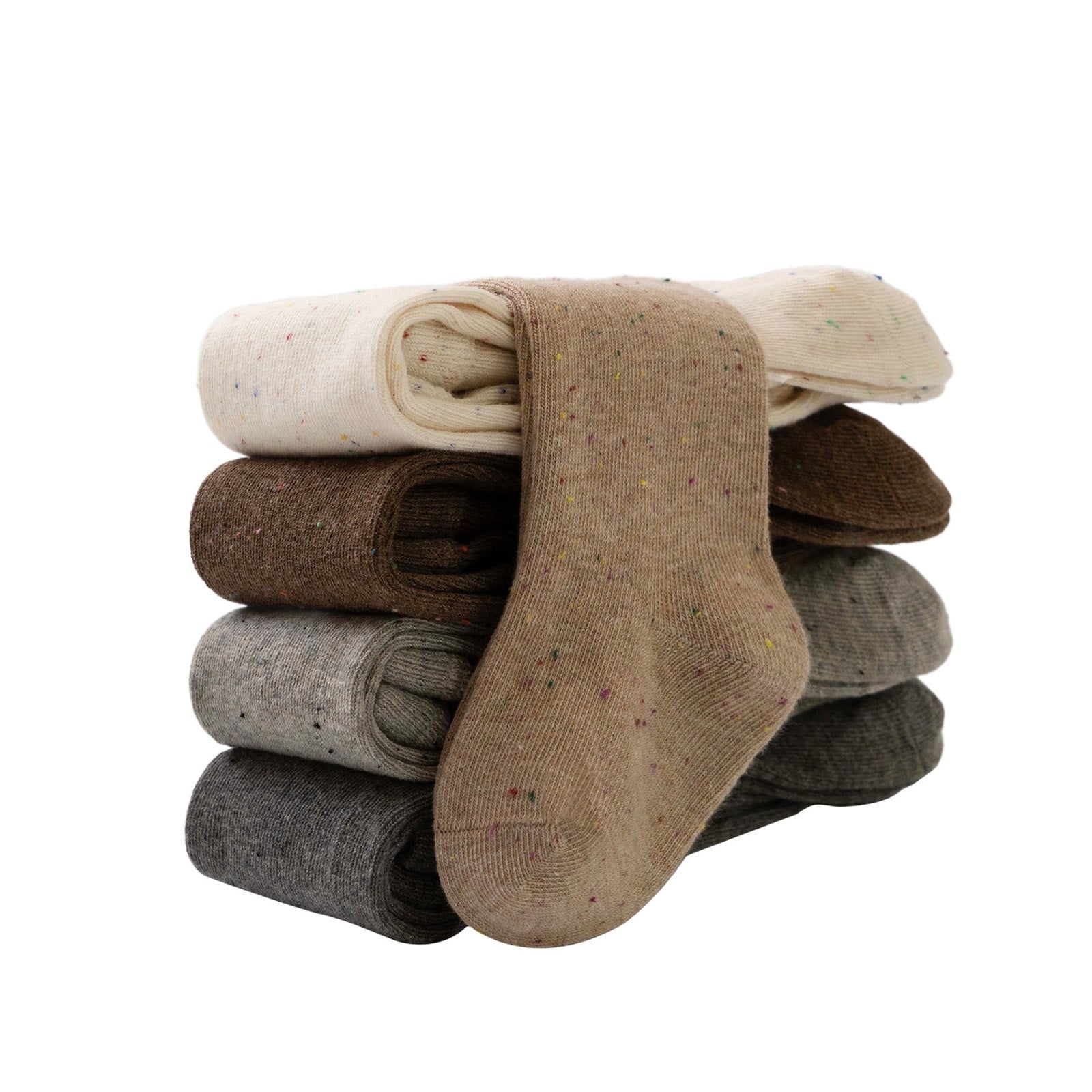 Toddler Girls Ribbed Tights Footed Thick Cable Knit Leggings High Waist Soft Pantyhose Lightweight Cozy Stocking Warm... - Image 3