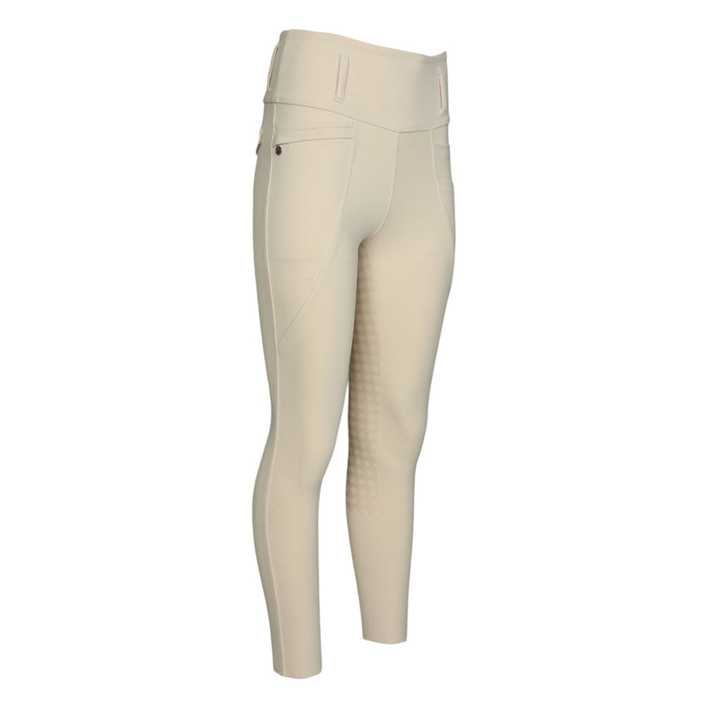 Gingham Essential Full Seat Tights-Tan-M - Image 2