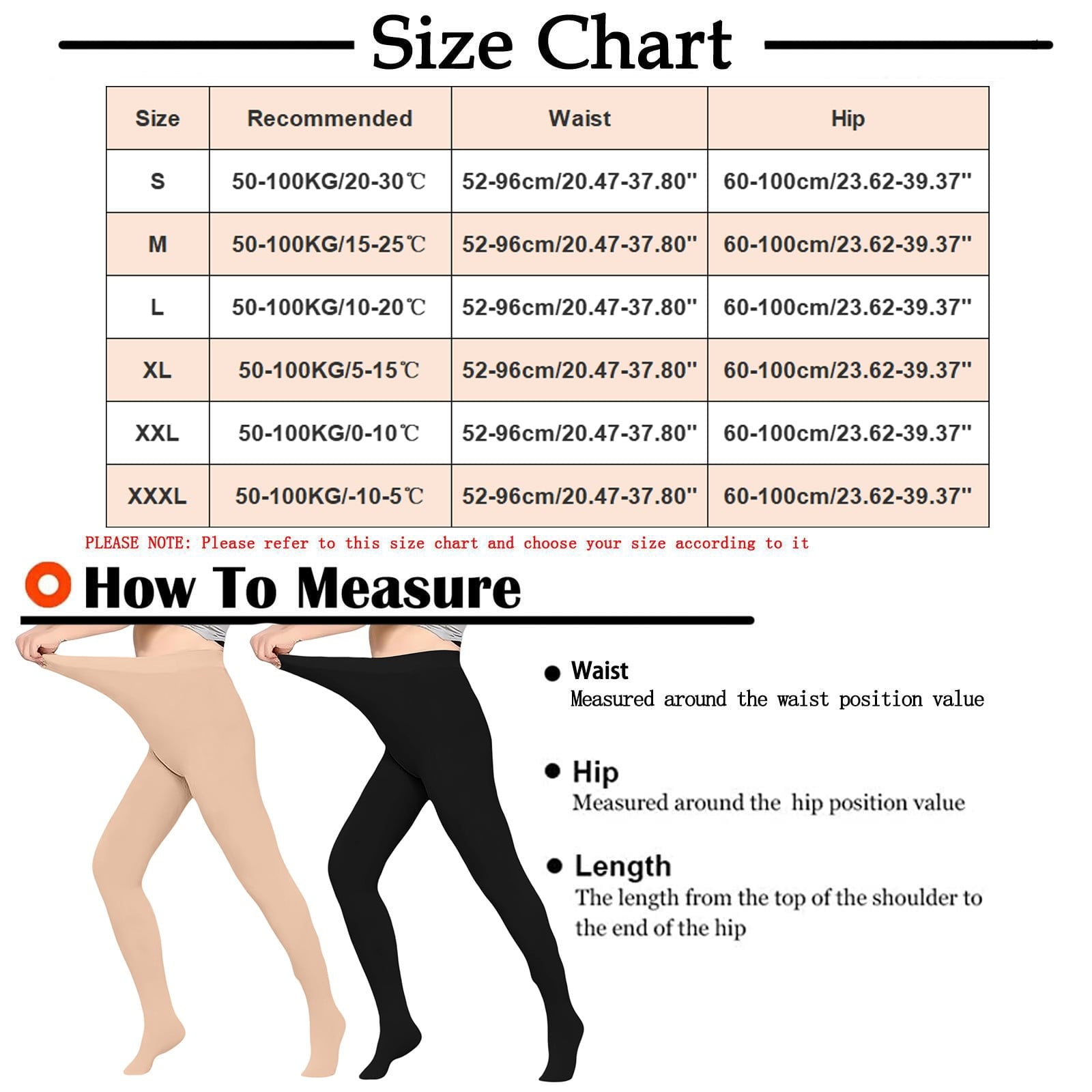 Stockings High Waist Tights forWomen Women's Winter Thermal Fleece High Waist Warm Plush Stockings Legs Slimming Trousers Pantyhose Control - Image 2