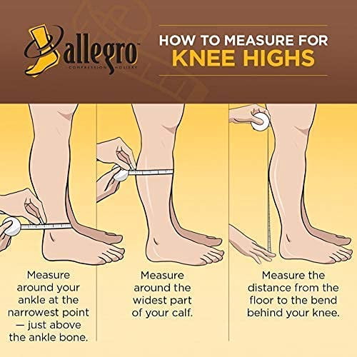 Allegro 20-30 mmHg Essential 33 Sheer Support Pantyhose (Taupe) X-Tall - Image 3