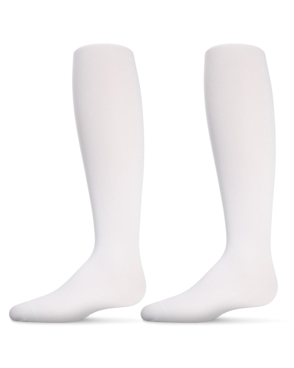 2 Pair Pack Essentials Nylon Tights - Girls - Female, 10-12, Black - Image 4