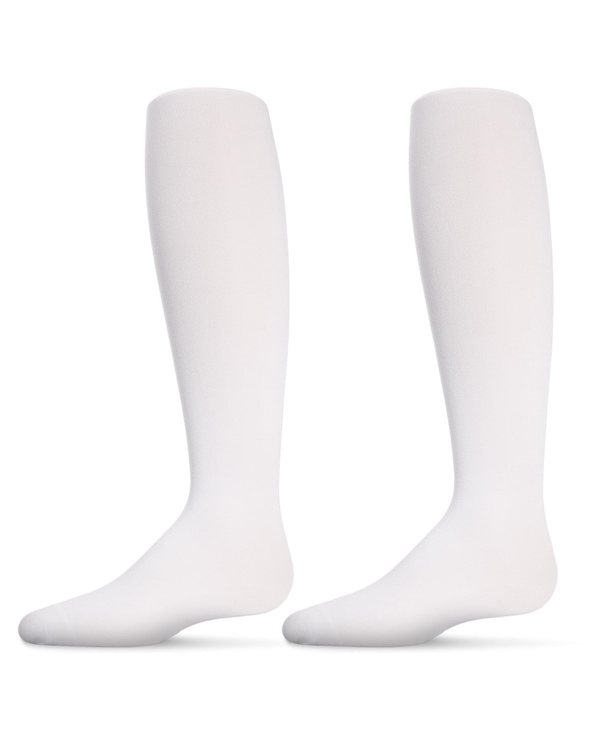 2 Pair Pack Essentials Nylon Tights - Girls - Female, 10-12, Black - Image 4