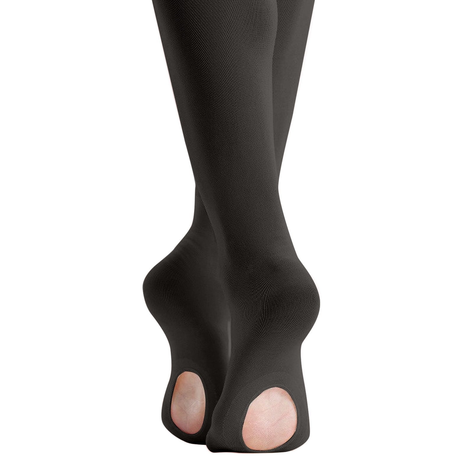 Ballet Tights for Girls - Ultra Soft Dance Tights Convertible Tight Black 8-12 Y - Image 3