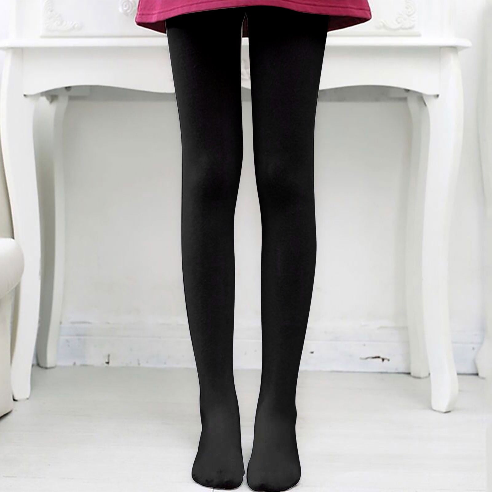 All Age Thin Velvet Dance Socks Socks Girls Women Ballet Dance Convertible Tights Ultra Soft Transition Tights - Image 4