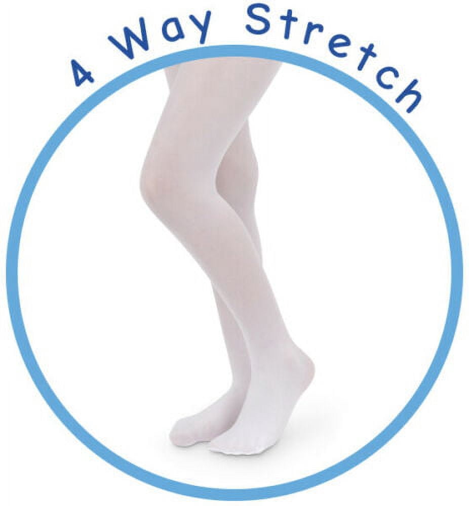 Jefferies Womens Control Top Solid Opaque Nylon Tights 1 Pack - Image 3