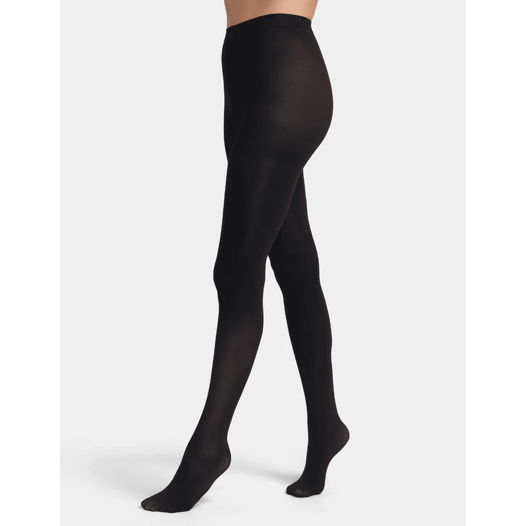 2 Pair Tights for Women Set Pantyhose with Reinforced Toe Black Stockings Fashion Pantyhose Soft Opaque Tights - Image 5