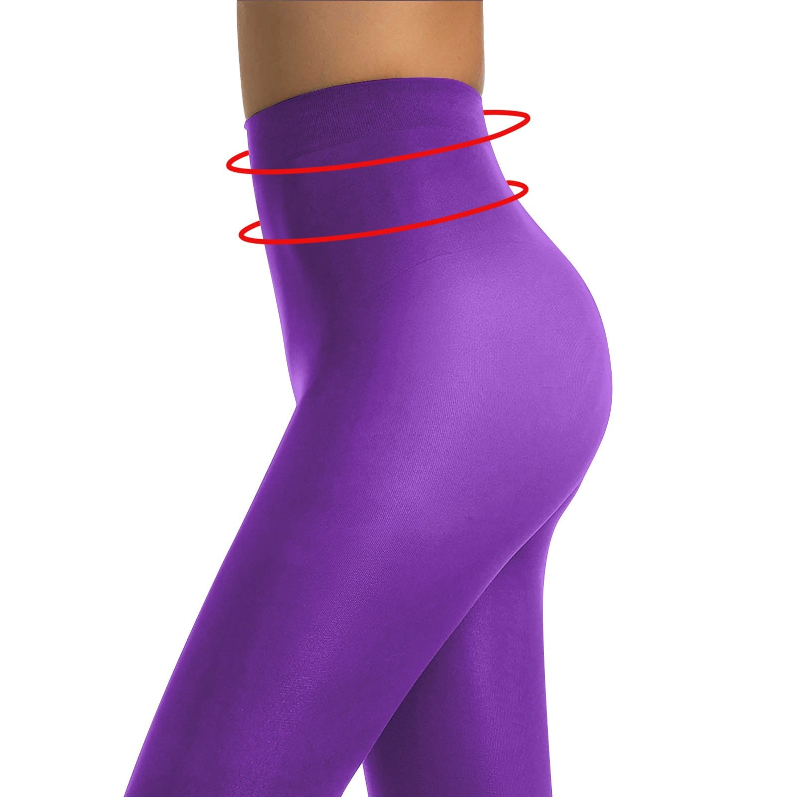 Semi Opaque Girls Leggings Solid Color Footed Pantyhose Tights, Tights for Women, Socks for Women, Pantyhose for Women - Image 3