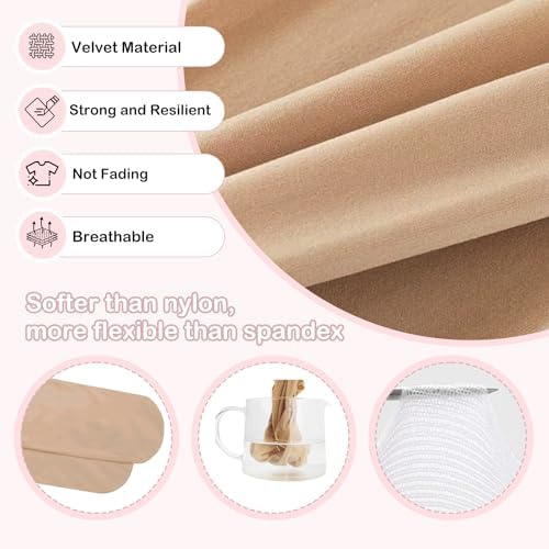 4 Pairs Tights for Girls Ultra Soft Velvet Dance Tights for Girls Ballet Gymnastics School Uniform 1-14 Years 4 Pairs... - Image 4