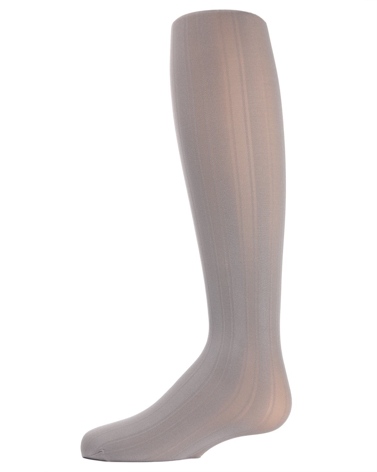 Essentials Vertical Stripe Tights - Girls - Female, 10-12, Black - Image 3