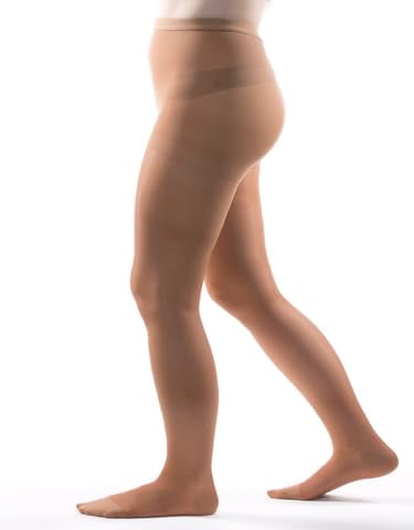 Allegro 8-15 mmHg Essential 83 Sheer Support Compression Pantyhose - Comfortable Women's Compression Hose with Closed... - Image 2