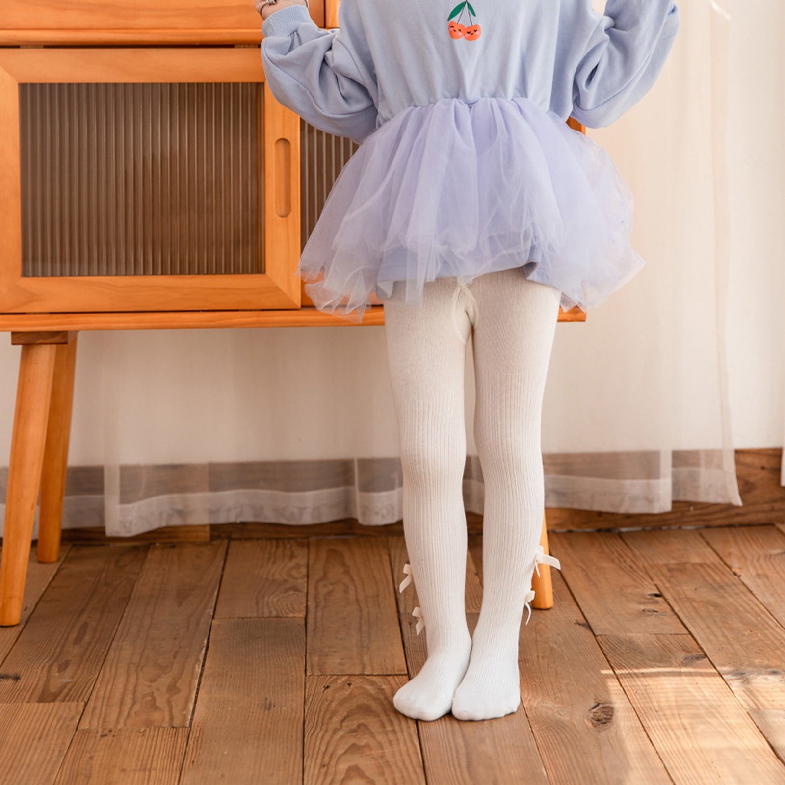 Soft Cotton Tights for Girls Fall Winter Warm Seamless Leggings Toddler Kids Comfy Pantyhose Pants Sales Today Cleara...