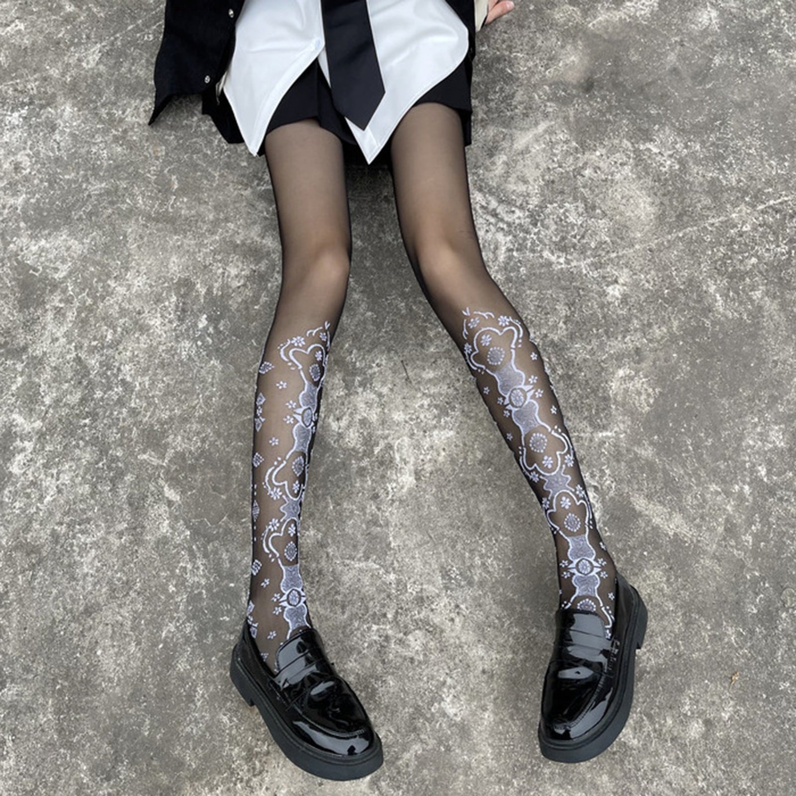 Popular Lady Pantyhose Lace Party Decor Elegant - Image 6