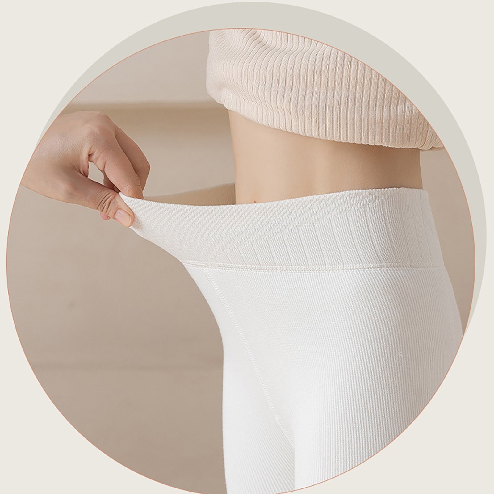 Fleece Knit Tights for Girls School Causal Thick Body Socks Teen Girls Warm Soft Stockings Leggings Pants Ballet Danc... - Image 4