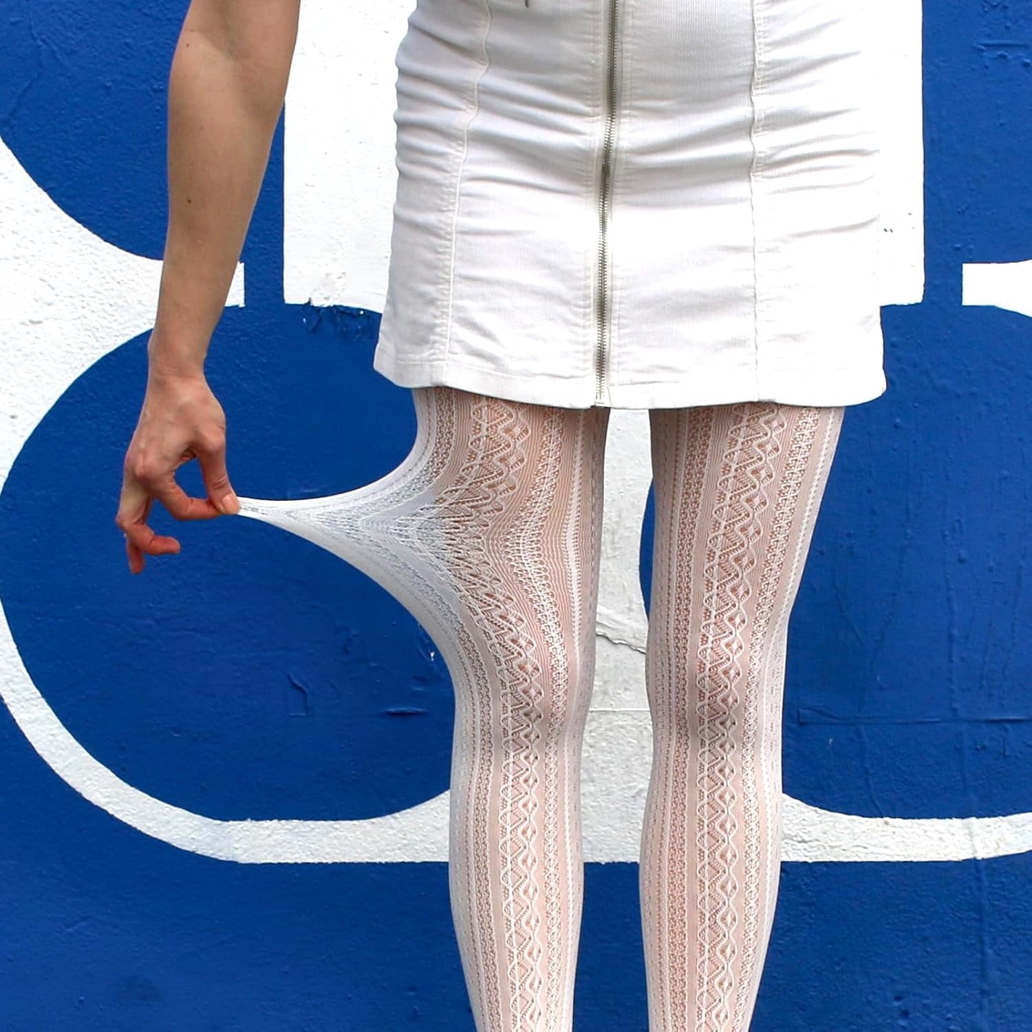 Cable Knit Sweater Tights - Image 2