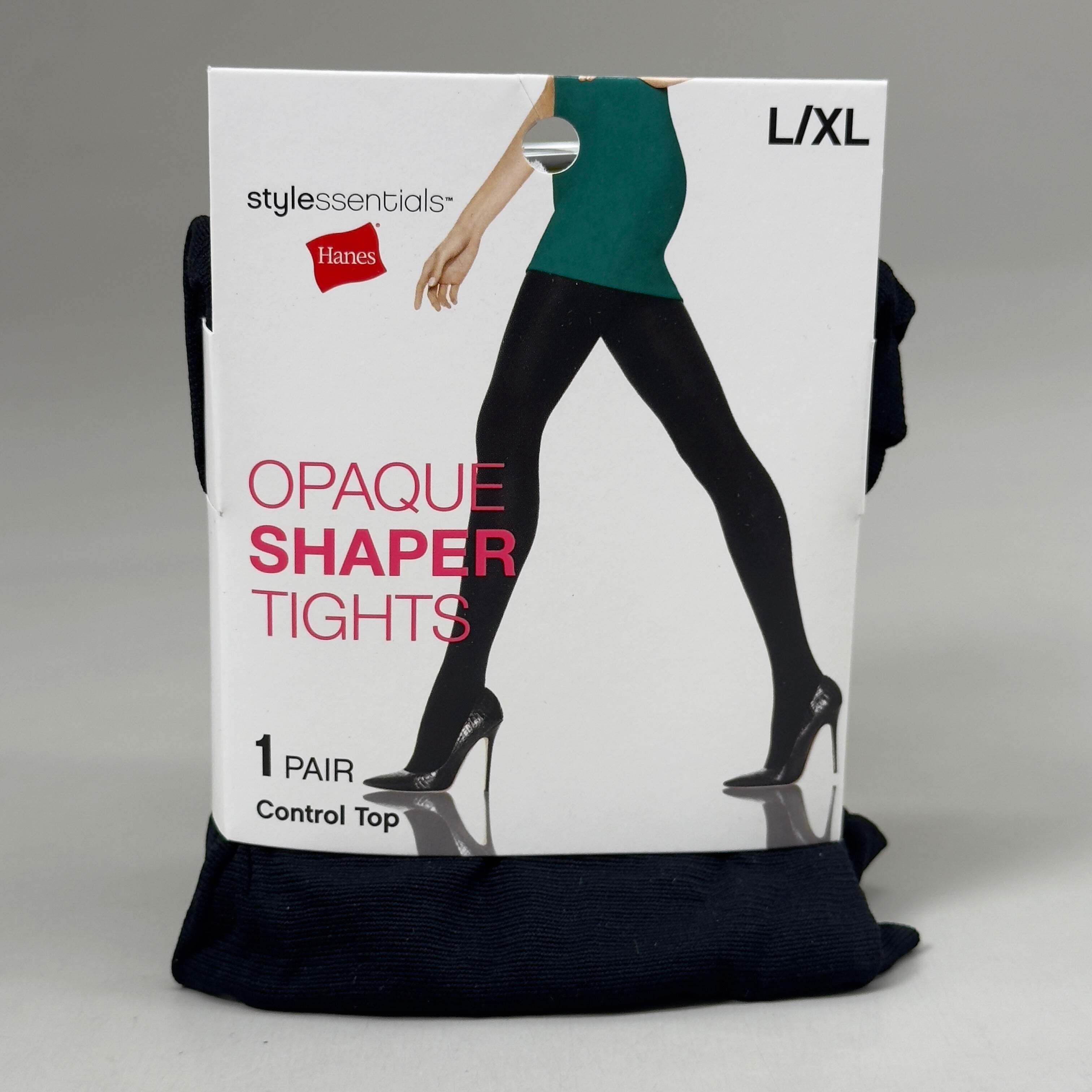 Style Essentials , Opaque Black, L/XL | CVS