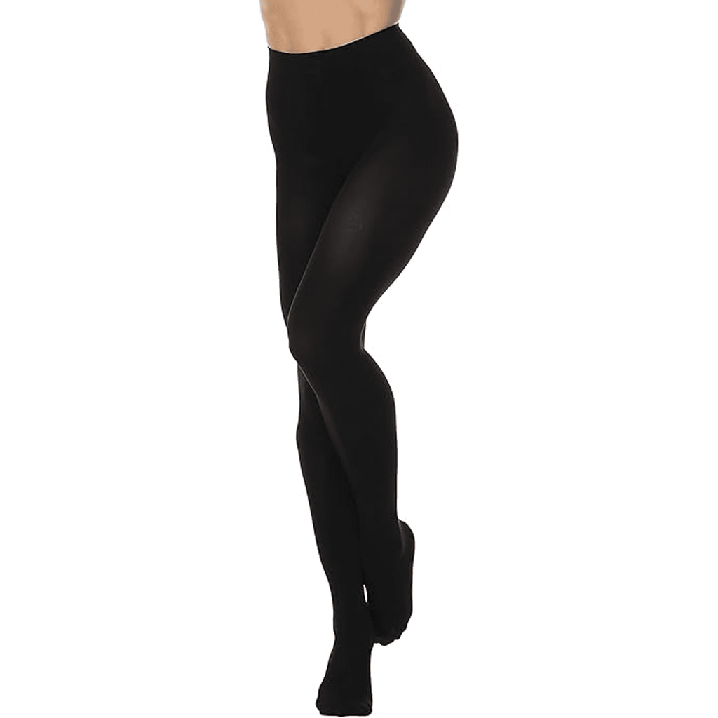 2 Pair Tights for Women Set Pantyhose with Reinforced Toe Black Stockings Fashion Pantyhose Soft Opaque Tights
