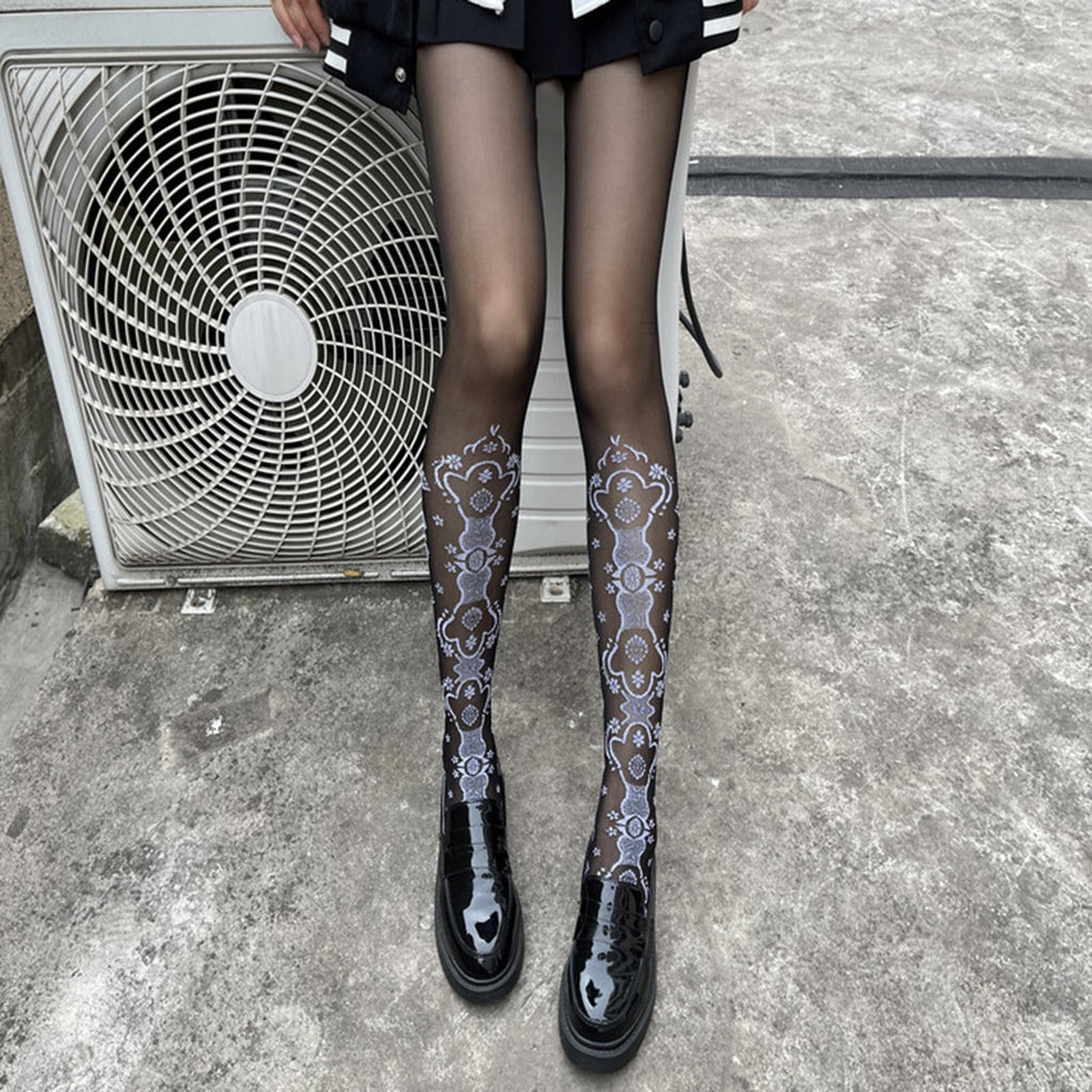Popular Lady Pantyhose Lace Party Decor Elegant - Image 4